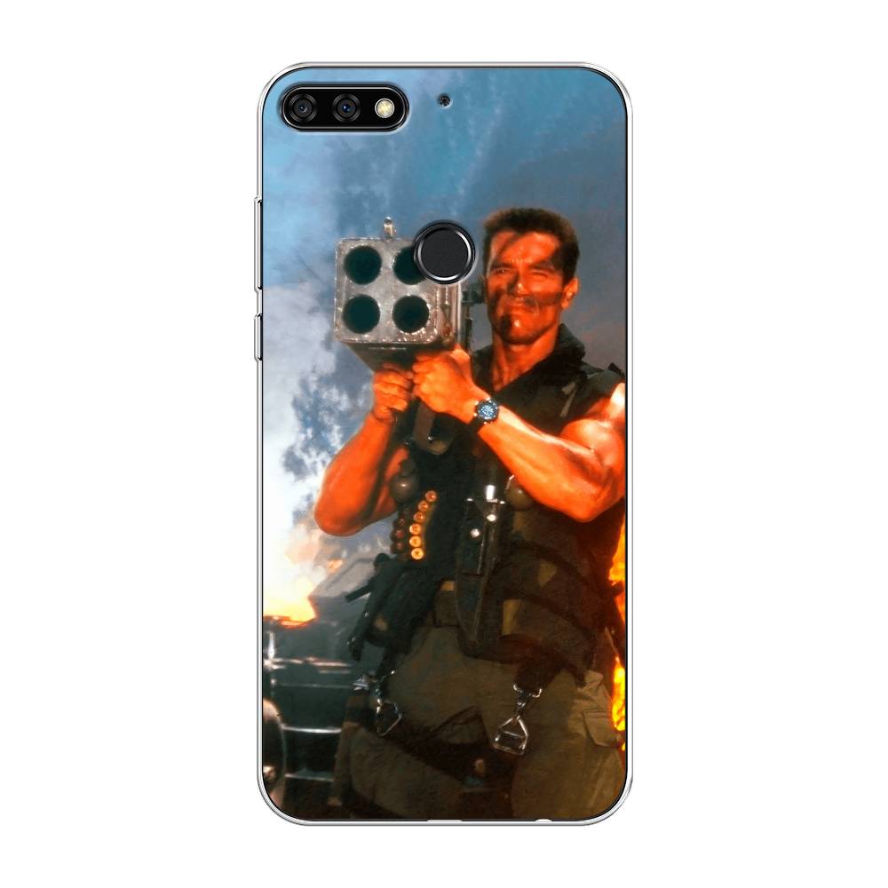 Чехол на Honor 7C Pro/Huawei Y7 Prime 2018/Nova 2 Lite "Арнольд Шварцнеггер с базукой", Голубой;коричневый, 65550-6
Чехол на Honor 7C Pro/Huawei Y7 Prime 2018/Nova 2 Lite "Арнольд Шварцнеггер с базукой", Голубой;коричневый, 65550-6