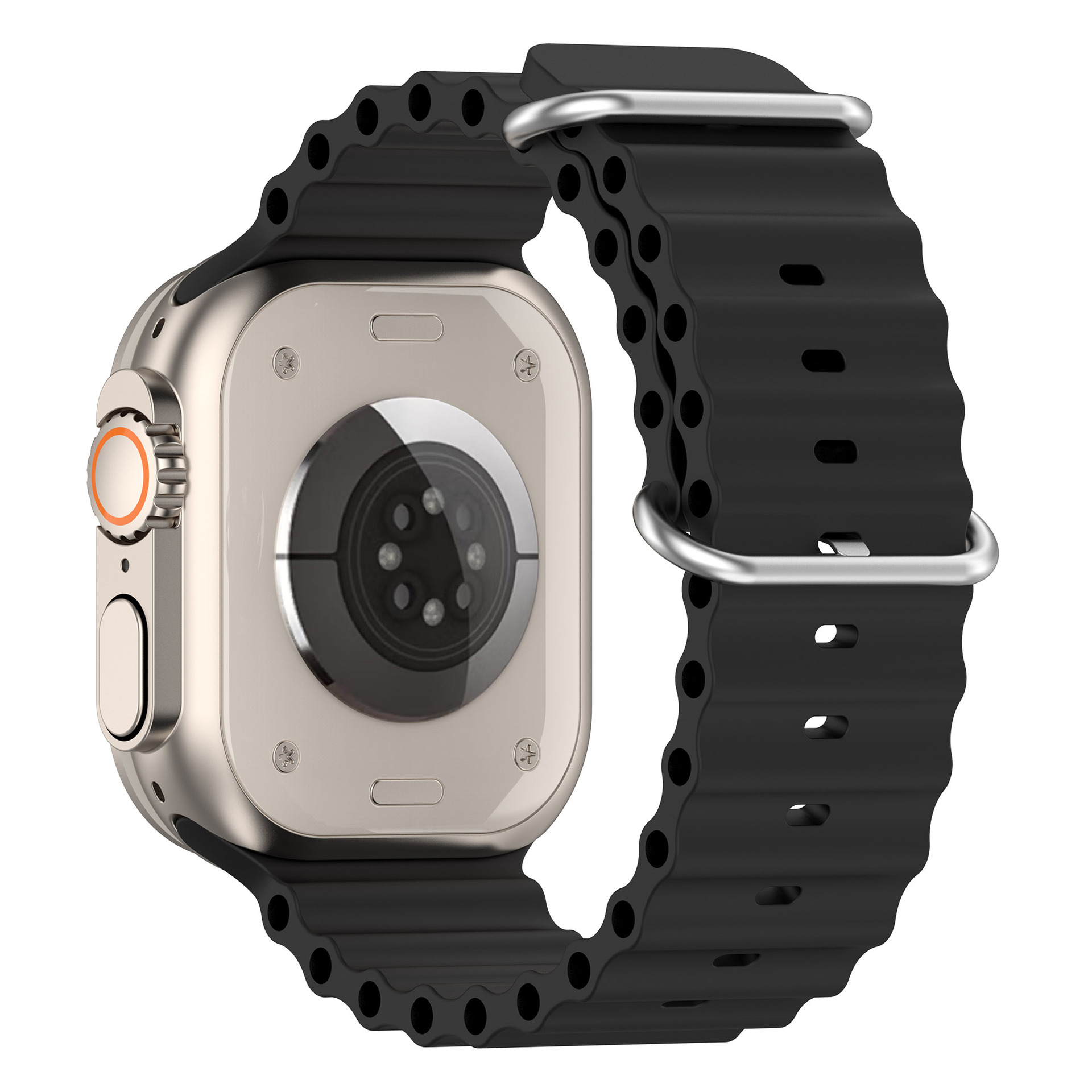 Ремешок океанская цепь для Apple Watch 1-9/SE/Ultra (42/44/45/49 мм), черный, Белый, Watch 1-9 / SE / ULTRA (42/44/45/49 мм)
Ремешок океанская цепь для Apple Watch 1-9/SE/Ultra (42/44/45/49 мм), черный, Белый, Watch 1-9 / SE / ULTRA (42/44/45/49 мм)