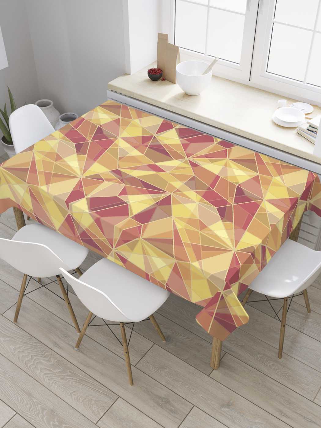 Скатерть прямоугольная JoyArty "Многогранность призмы" из сатена, 120x145 см, Оранжевый, Многогранность призмы
Скатерть прямоугольная JoyArty "Многогранность призмы" из сатена, 120x145 см, Оранжевый, Многогранность призмы