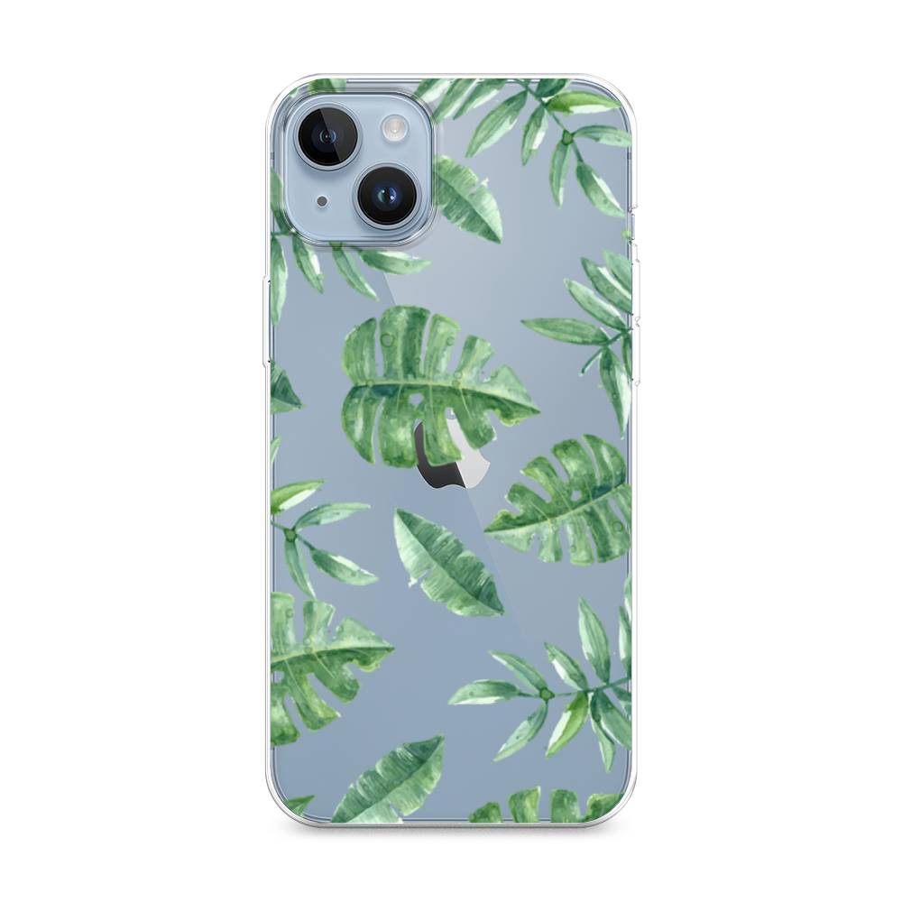 Чехол Awog на Apple iPhone 14 Plus / Айфон 14 Плюс "Нарисованные пальмовые листья", Зеленый;прозрачный, 15350-4
Чехол Awog на Apple iPhone 14 Plus / Айфон 14 Плюс "Нарисованные пальмовые листья", Зеленый;прозрачный, 15350-4