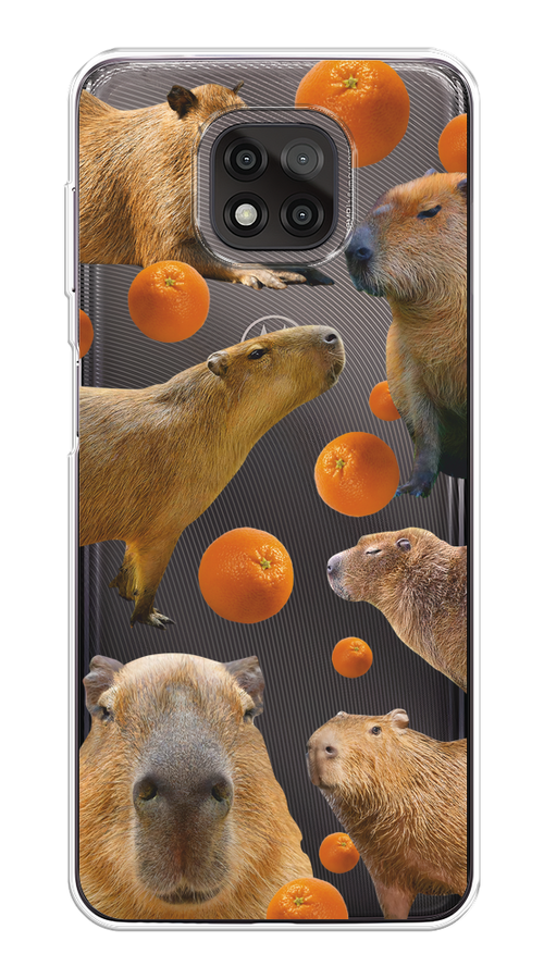 Чехол на Motorola Moto G Power 2021 "Капибара и апельсины", Бежевый;оранжевый, 242750-1
Чехол на Motorola Moto G Power 2021 "Капибара и апельсины", Бежевый;оранжевый, 242750-1