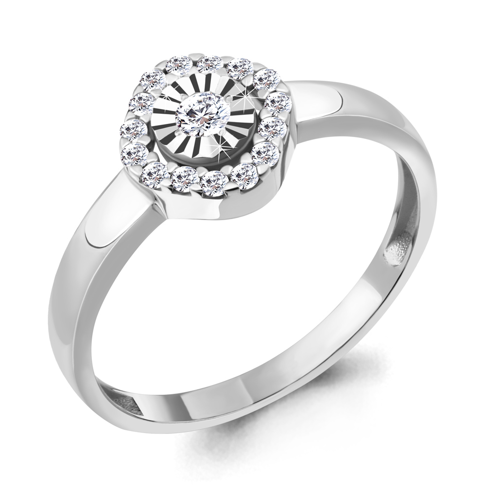 Кольцо из белого золота с бриллиантом Aquamarine Aquamarine 964001А_585_бз р. 16,5, 964001А_585_бз
Кольцо из белого золота с бриллиантом Aquamarine Aquamarine 964001А_585_бз р. 16,5, 964001А_585_бз