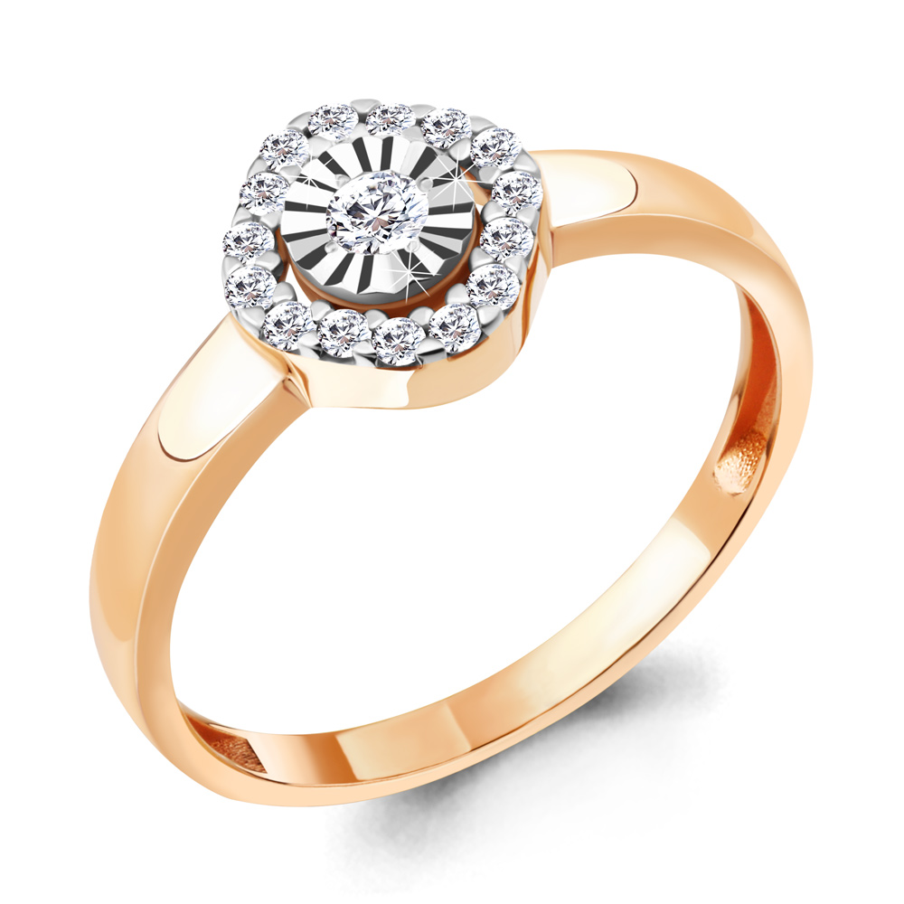 Кольцо из красного золота с бриллиантом Aquamarine Aquamarine 964001Ак_585_кз р, 964001Ак_585_кз
Кольцо из красного золота с бриллиантом Aquamarine Aquamarine 964001Ак_585_кз р, 964001Ак_585_кз