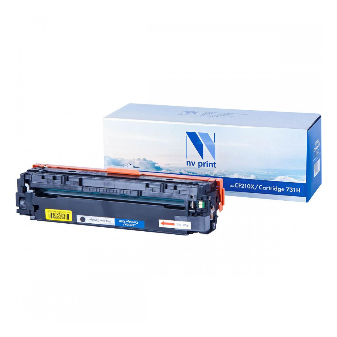 Картридж для лазерного принтера NV Print CF210X/731H CF210X/731H Black, совместимый, Черный, CF210X/731H
Картридж для лазерного принтера NV Print CF210X/731H CF210X/731H Black, совместимый, Черный, CF210X/731H