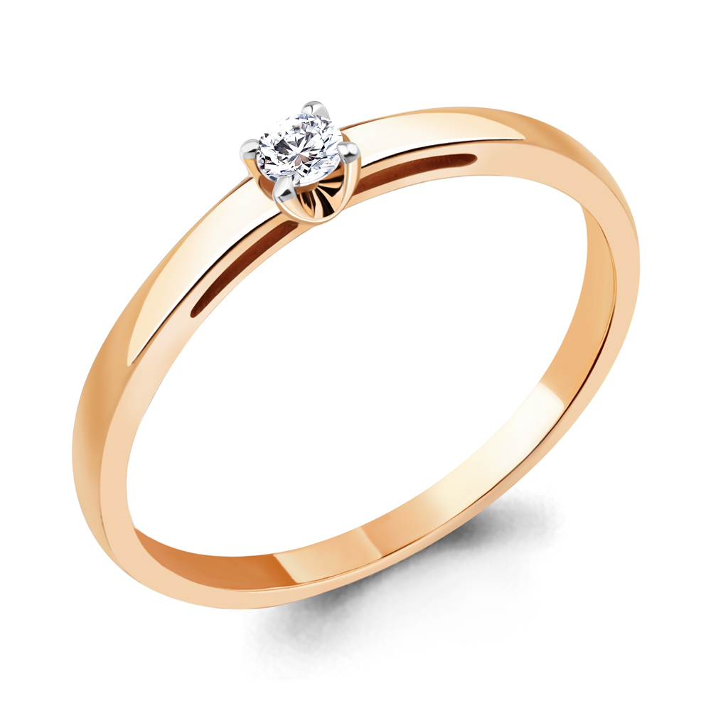 Кольцо из красного золота с бриллиантом Aquamarine Aquamarine 964003к_585_кз р. 16,5, 964003к_585_кз
Кольцо из красного золота с бриллиантом Aquamarine Aquamarine 964003к_585_кз р. 16,5, 964003к_585_кз