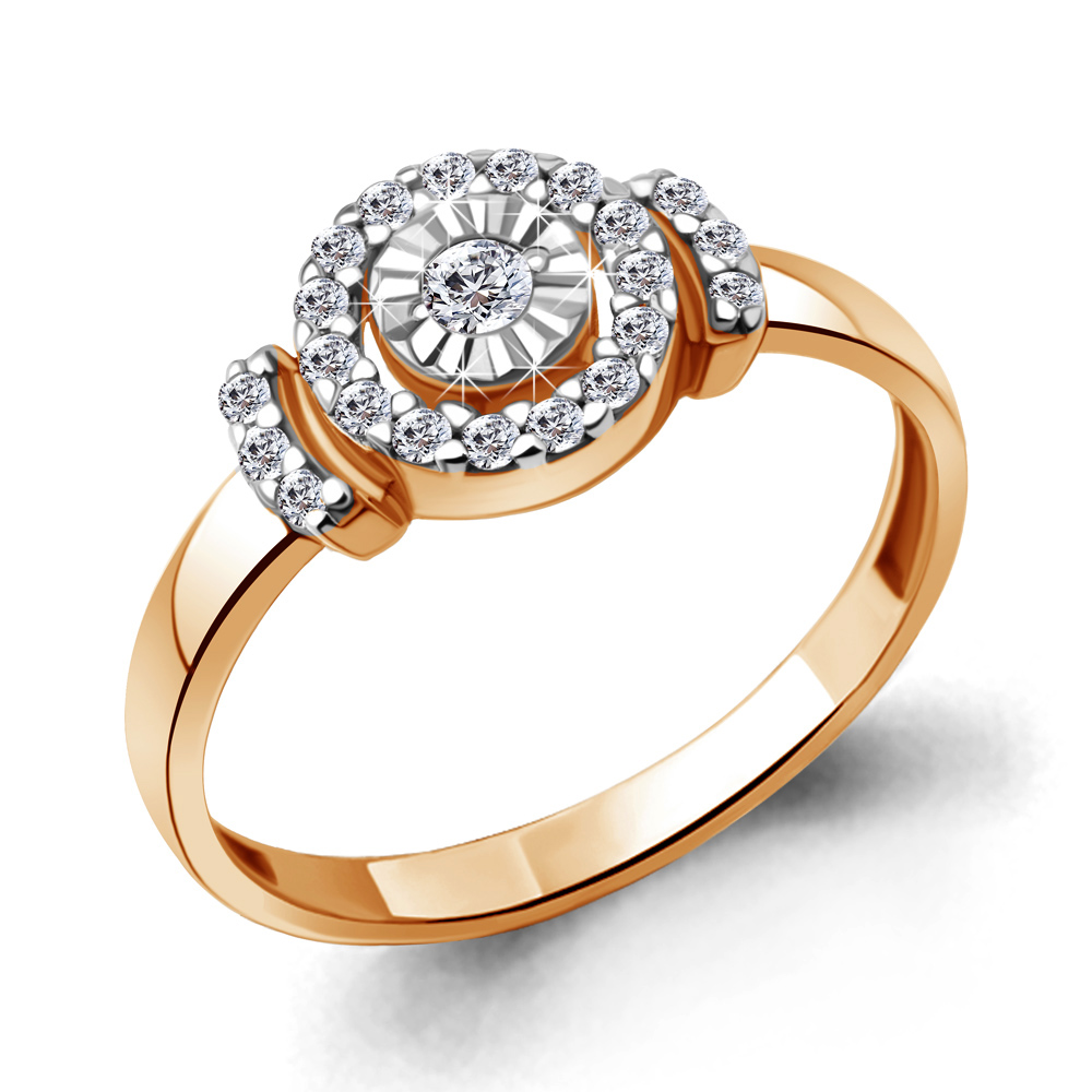 Кольцо из красного золота с бриллиантом Aquamarine Aquamarine 964005Ак_585_кз р. 19, 964005Ак_585_кз
Кольцо из красного золота с бриллиантом Aquamarine Aquamarine 964005Ак_585_кз р. 19, 964005Ак_585_кз