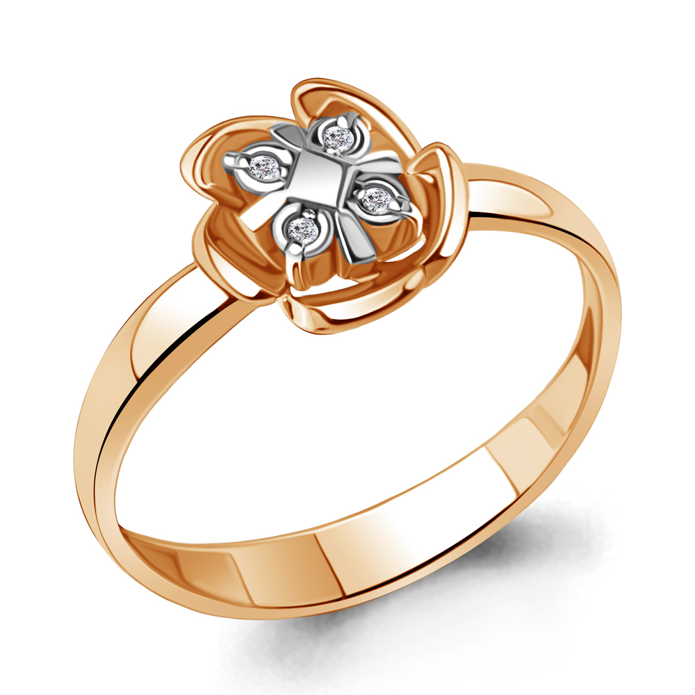 Кольцо из красного золота с бриллиантом Aquamarine Aquamarine 964011к_585_кз р, 964011к_585_кз
Кольцо из красного золота с бриллиантом Aquamarine Aquamarine 964011к_585_кз р, 964011к_585_кз
