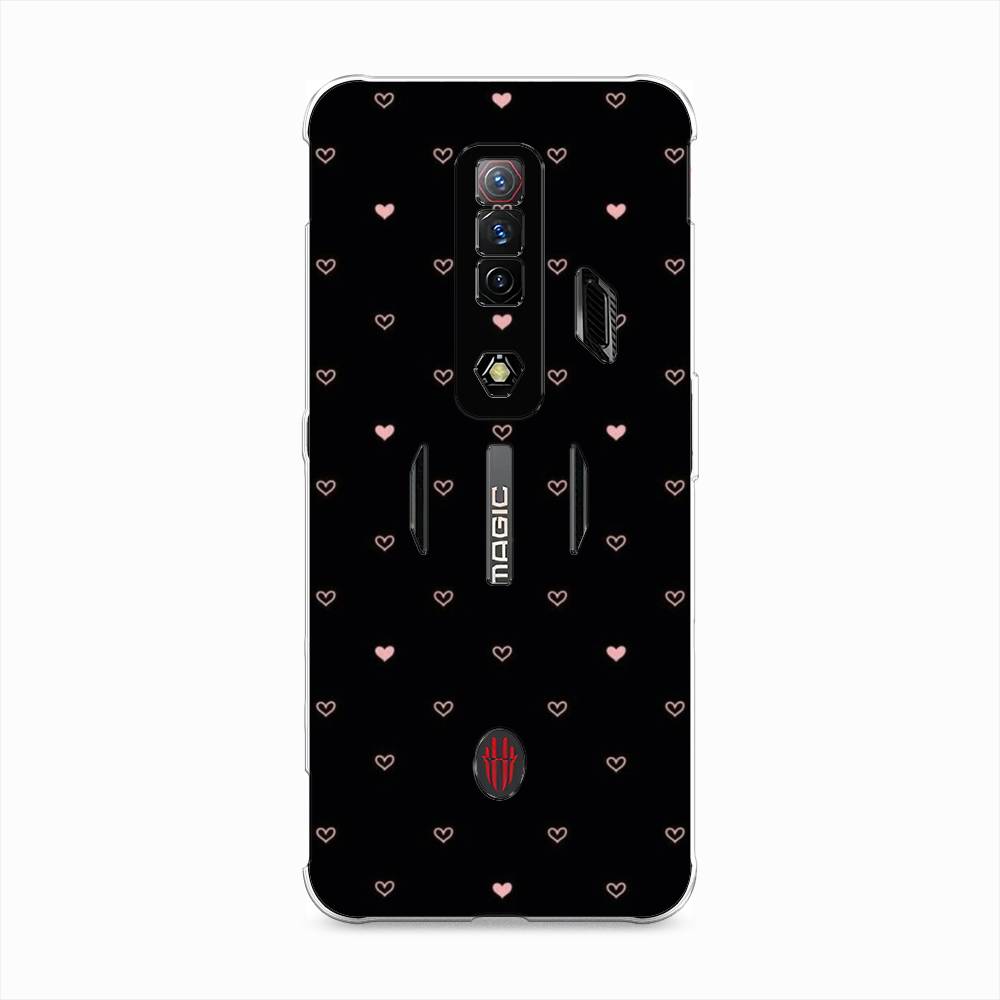 Чехол Awog на ZTE Nubia Red Magic 7S / ЗТЕ Нубия Ред Мэджик "Черный фон и сердечки", Розовый;черный, 136350-3
Чехол Awog на ZTE Nubia Red Magic 7S / ЗТЕ Нубия Ред Мэджик "Черный фон и сердечки", Розовый;черный, 136350-3