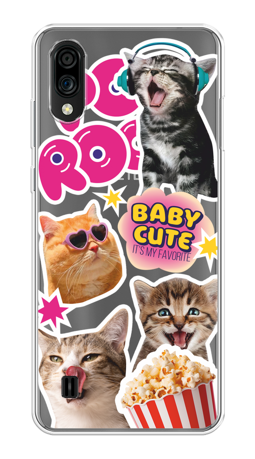 Чехол на ZTE Blade A51 lite/Blade A5 (2020) "Popcorn cats", Серый;коричневый;розовый, 134950-1
Чехол на ZTE Blade A51 lite/Blade A5 (2020) "Popcorn cats", Серый;коричневый;розовый, 134950-1