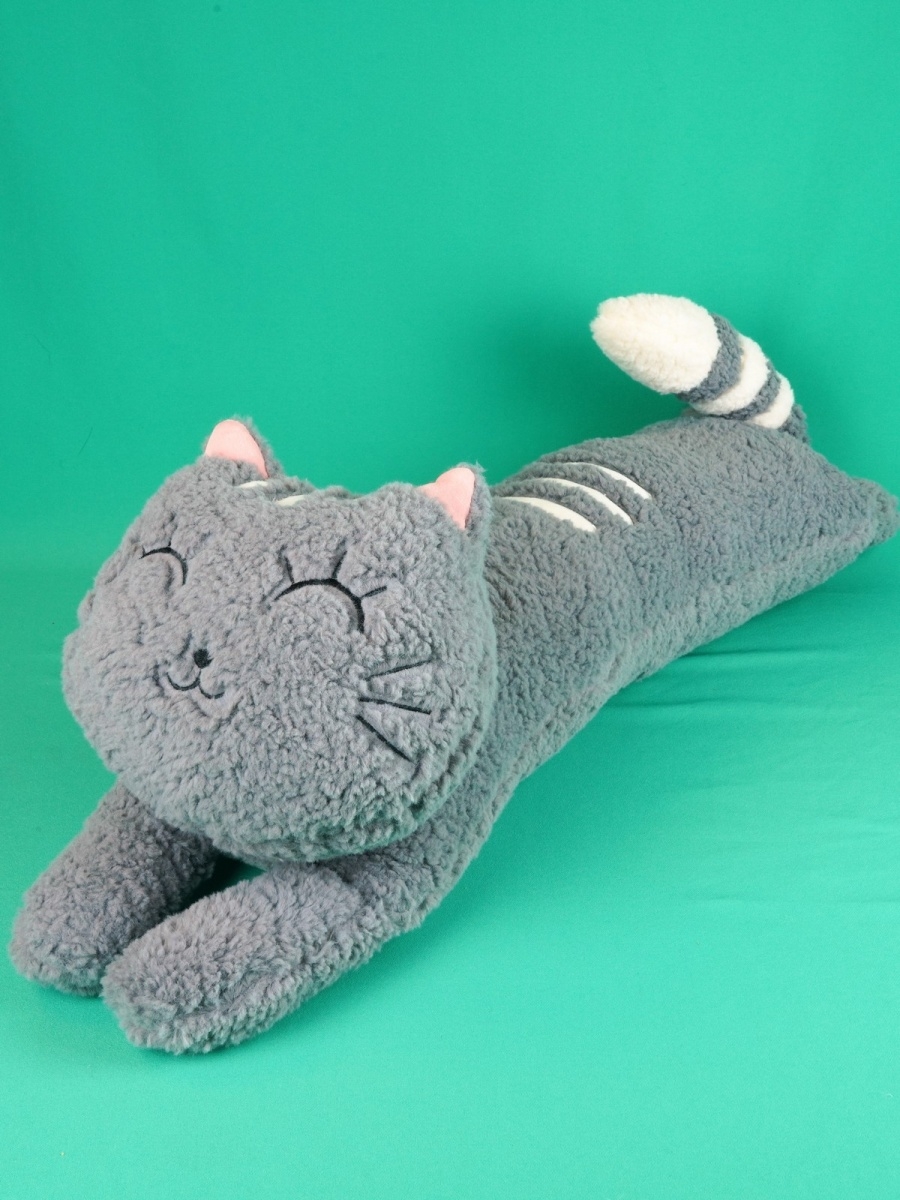 Мягкая игрушка АКИМБО КИТ Кот-подушка 75см (Кошка Котенок Подарок Презент на праздник), Серый, Кот-подушка 75см.
Мягкая игрушка АКИМБО КИТ Кот-подушка 75см (Кошка Котенок Подарок Презент на праздник), Серый, Кот-подушка 75см.
