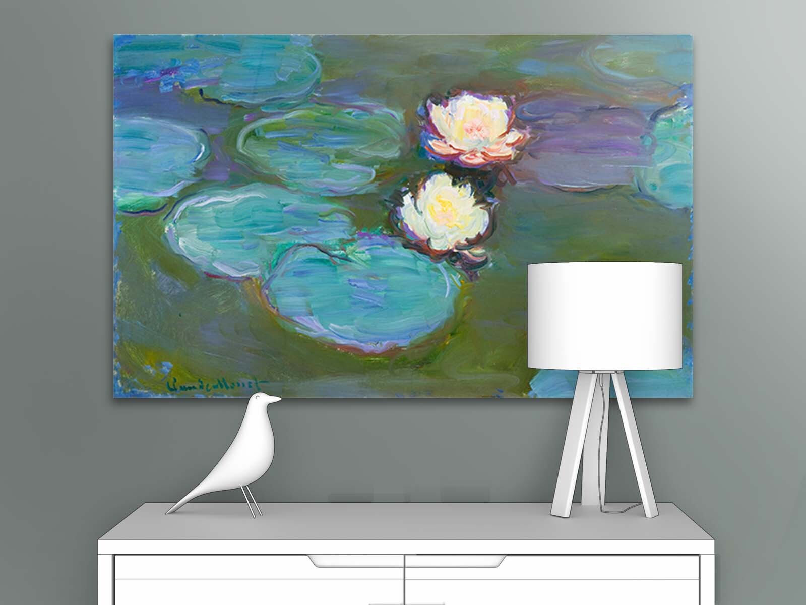 Картина на холсте репродукция Клода Моне "Кувшинки" 115х72 см, Кувшинки
Картина на холсте репродукция Клода Моне "Кувшинки" 115х72 см, Кувшинки