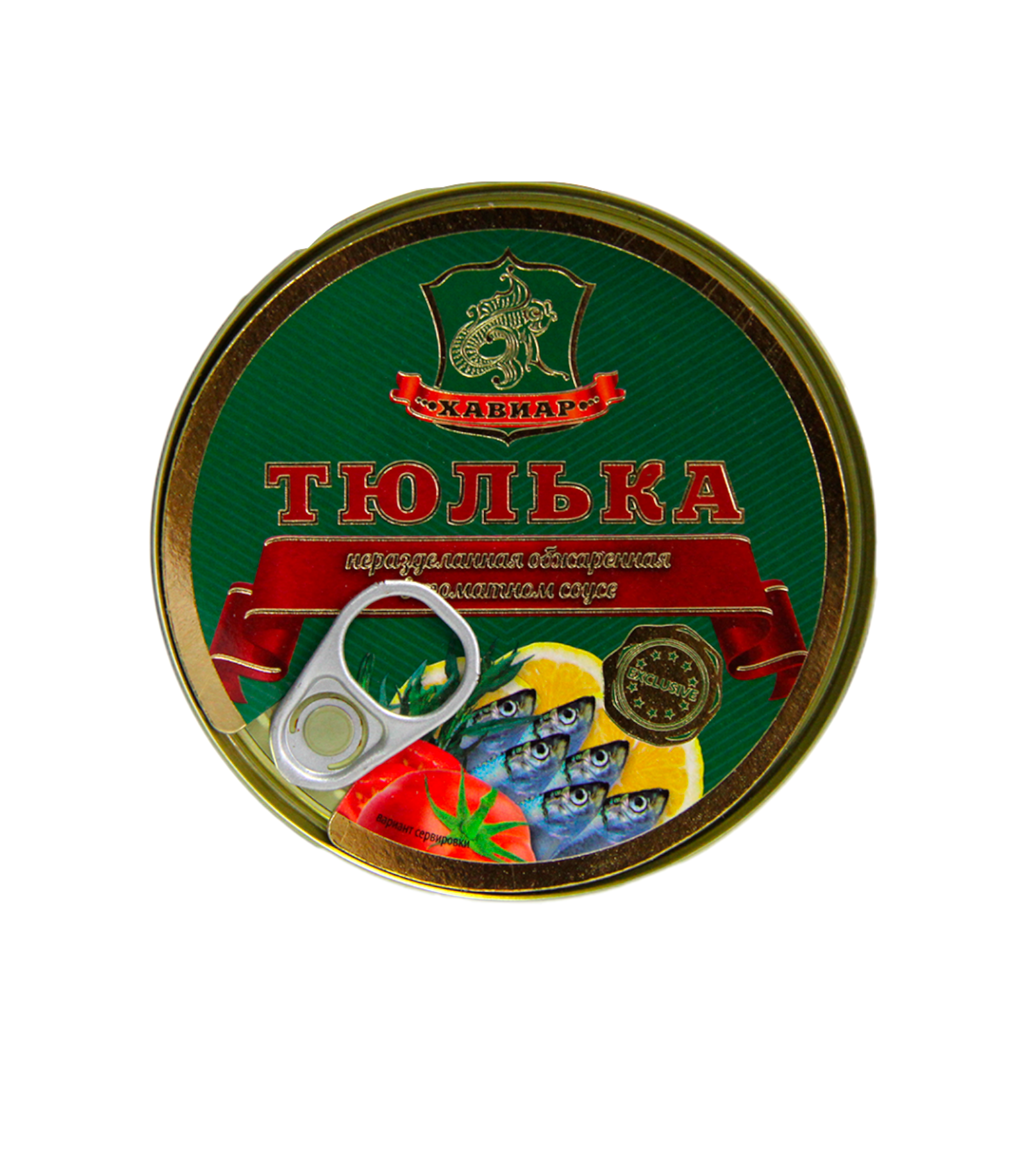 Тюлька обжаренная в томатном соусе, Хавиар, 1 шт. по 240 г, Тюлька обжаренная в томатном соусе
Тюлька обжаренная в томатном соусе, Хавиар, 1 шт. по 240 г, Тюлька обжаренная в томатном соусе
