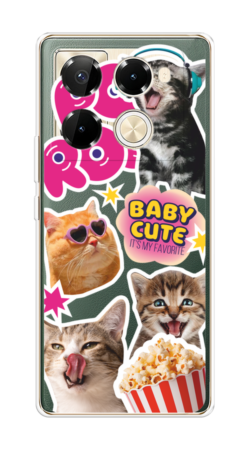 Чехол на Infinix Note 40 Pro 5G/Note 40 Pro Plus "Popcorn cats", Серый;коричневый;розовый, 3106050-1
Чехол на Infinix Note 40 Pro 5G/Note 40 Pro Plus "Popcorn cats", Серый;коричневый;розовый, 3106050-1