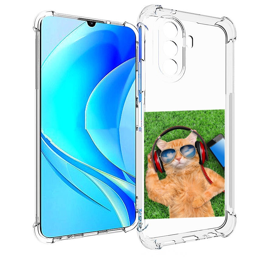 Чехол MyPads Кот-кайфарик для Huawei Nova Y70 / Nova Y70 Plus (MGA-LX9N) / Huawei Enjoy 50, Прозрачный, Tocco
Чехол MyPads Кот-кайфарик для Huawei Nova Y70 / Nova Y70 Plus (MGA-LX9N) / Huawei Enjoy 50, Прозрачный, Tocco