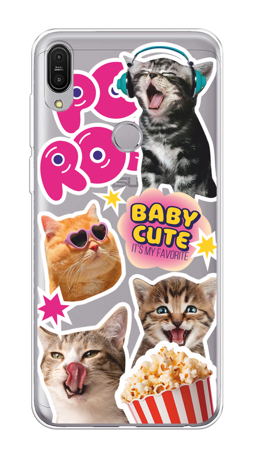 Чехол на Asus ZenFone Max Pro ZB602KL "Popcorn cats", Серый;коричневый;розовый, 43550-1
Чехол на Asus ZenFone Max Pro ZB602KL "Popcorn cats", Серый;коричневый;розовый, 43550-1