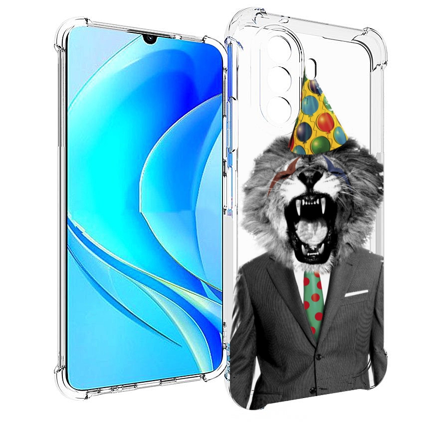 Чехол MyPads Лев в галстуке для Huawei Nova Y70 / Nova Y70 Plus (MGA-LX9N), Прозрачный, Tocco
Чехол MyPads Лев в галстуке для Huawei Nova Y70 / Nova Y70 Plus (MGA-LX9N), Прозрачный, Tocco