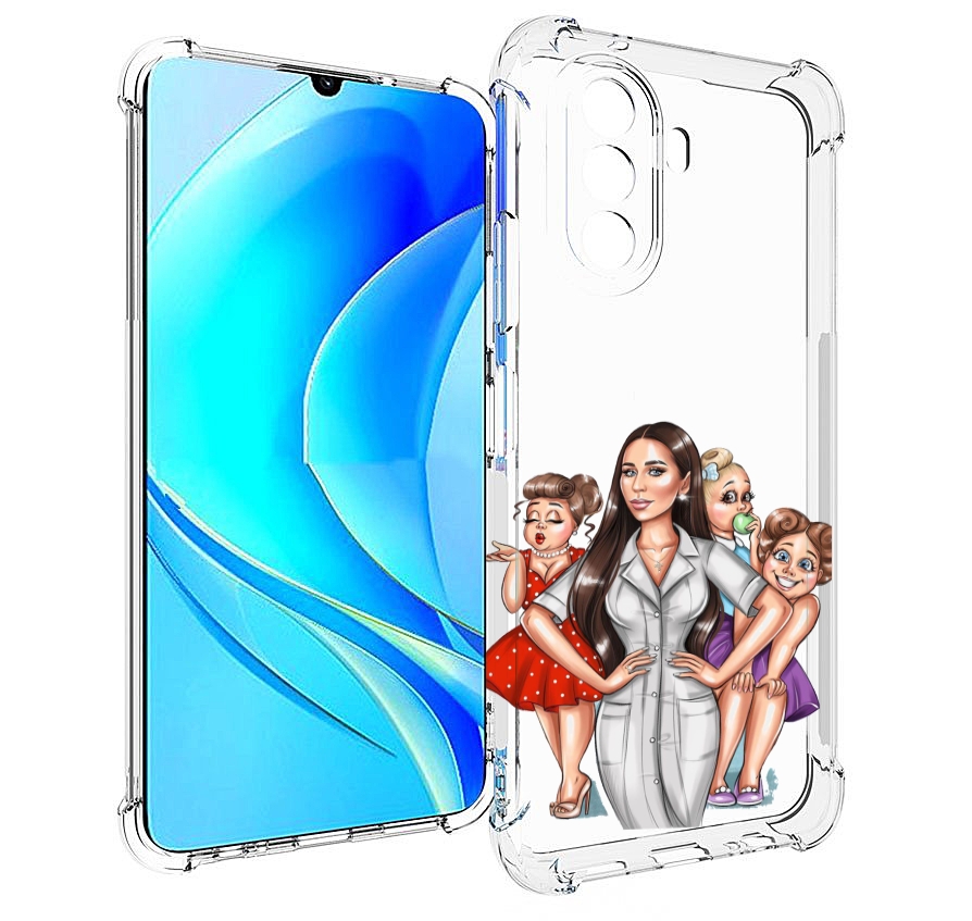 Чехол MyPads Милые-дамы женский для Huawei Nova Y70 / Nova Y70 Plus (MGA-LX9N), Прозрачный, Tocco
Чехол MyPads Милые-дамы женский для Huawei Nova Y70 / Nova Y70 Plus (MGA-LX9N), Прозрачный, Tocco