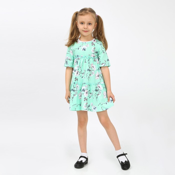 Платье для девочки Рия-8, цвет мятный, рост 104 см
Платье для девочки Рия-8, цвет мятный, рост 104 см
