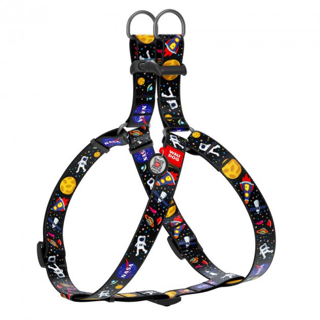 Шлейка для собак Collar Waudog Nylon с рисунком NASA, полиэстер, нейлон, черный 50-80 см
Шлейка для собак Collar Waudog Nylon с рисунком NASA, полиэстер, нейлон, черный 50-80 см