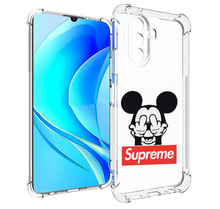 Чехол MyPads Супримовский-Микки-маус для Huawei Nova Y70 / Nova Y70 Plus (MGA-LX9N), Прозрачный, Tocco
Чехол MyPads Супримовский-Микки-маус для Huawei Nova Y70 / Nova Y70 Plus (MGA-LX9N), Прозрачный, Tocco