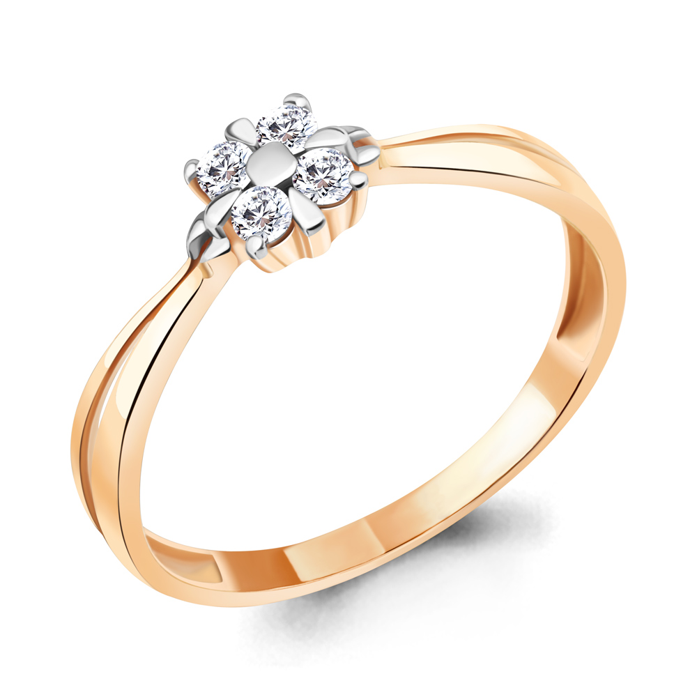 Кольцо из красного золота с бриллиантом Aquamarine Aquamarine 964029к_585_кз р, 964029к_585_кз
Кольцо из красного золота с бриллиантом Aquamarine Aquamarine 964029к_585_кз р, 964029к_585_кз