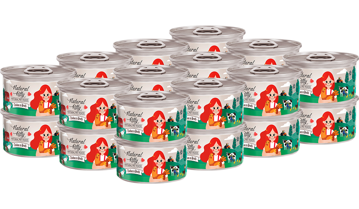PETTRIC PETTRIC NATURAL KITTY беззерновой для взрослых кошек с курицей в бульоне (80 гр х
PETTRIC PETTRIC NATURAL KITTY беззерновой для взрослых кошек с курицей в бульоне (80 гр х