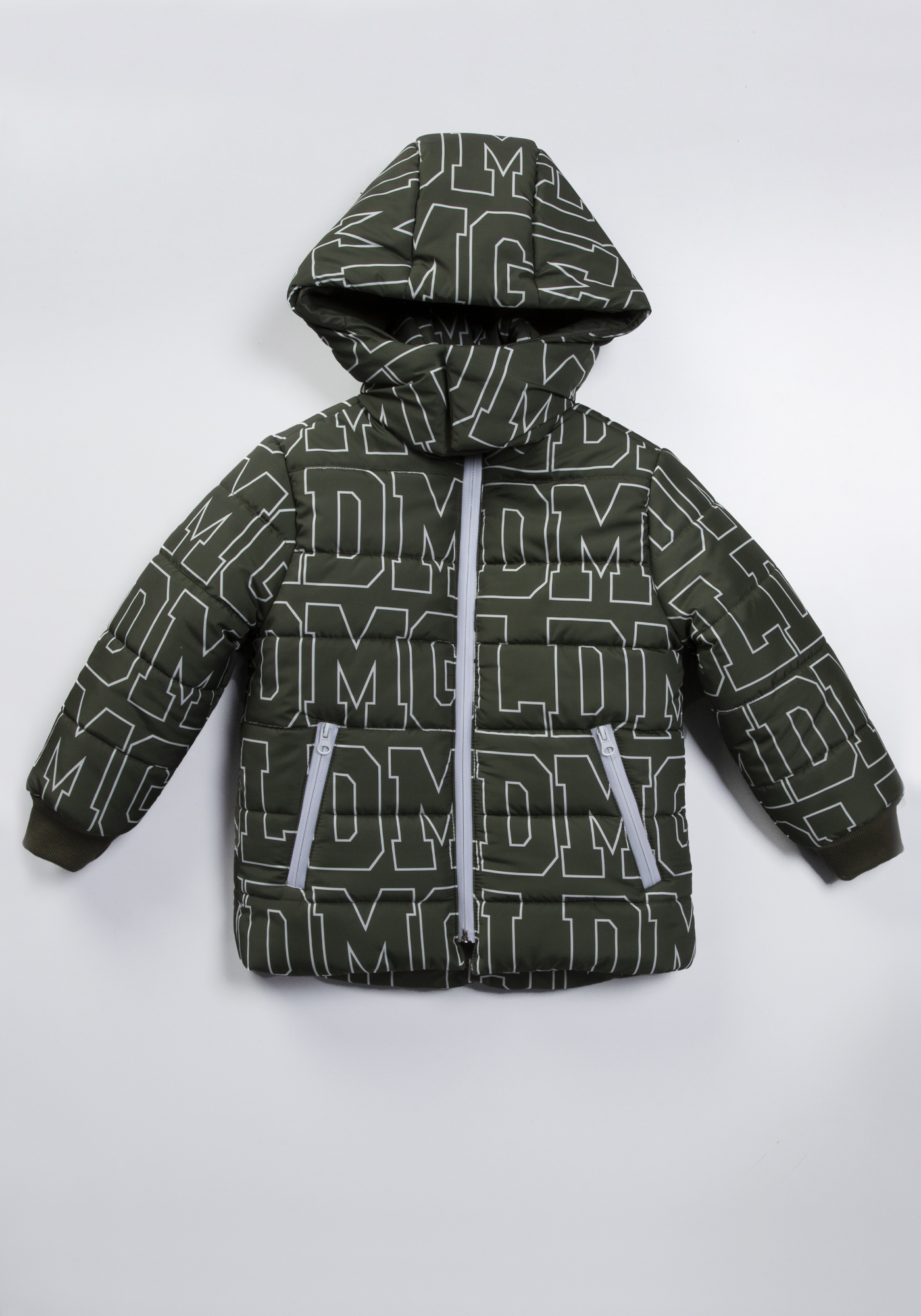 фото Куртка детская mdm midimod gold 22425, хаки, 134