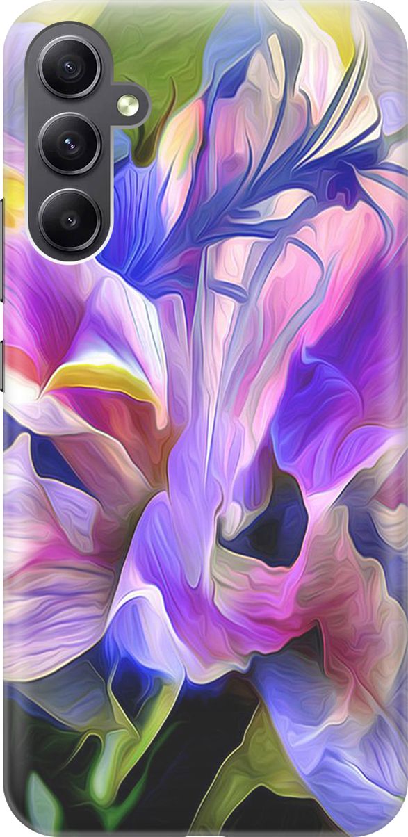 Силиконовый чехол на Samsung Galaxy A34 5G "Цветочная абстракция", Зеленый;синий, 158714
Силиконовый чехол на Samsung Galaxy A34 5G "Цветочная абстракция", Зеленый;синий, 158714