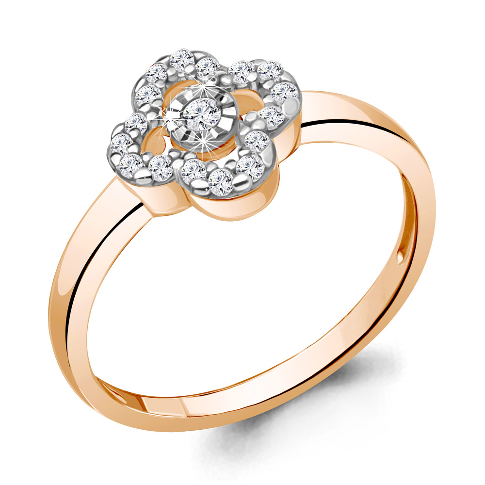 Кольцо из красного золота с бриллиантом Aquamarine Aquamarine 964035Ак_585_кз р. 17,5, 964035Ак_585_кз
Кольцо из красного золота с бриллиантом Aquamarine Aquamarine 964035Ак_585_кз р. 17,5, 964035Ак_585_кз