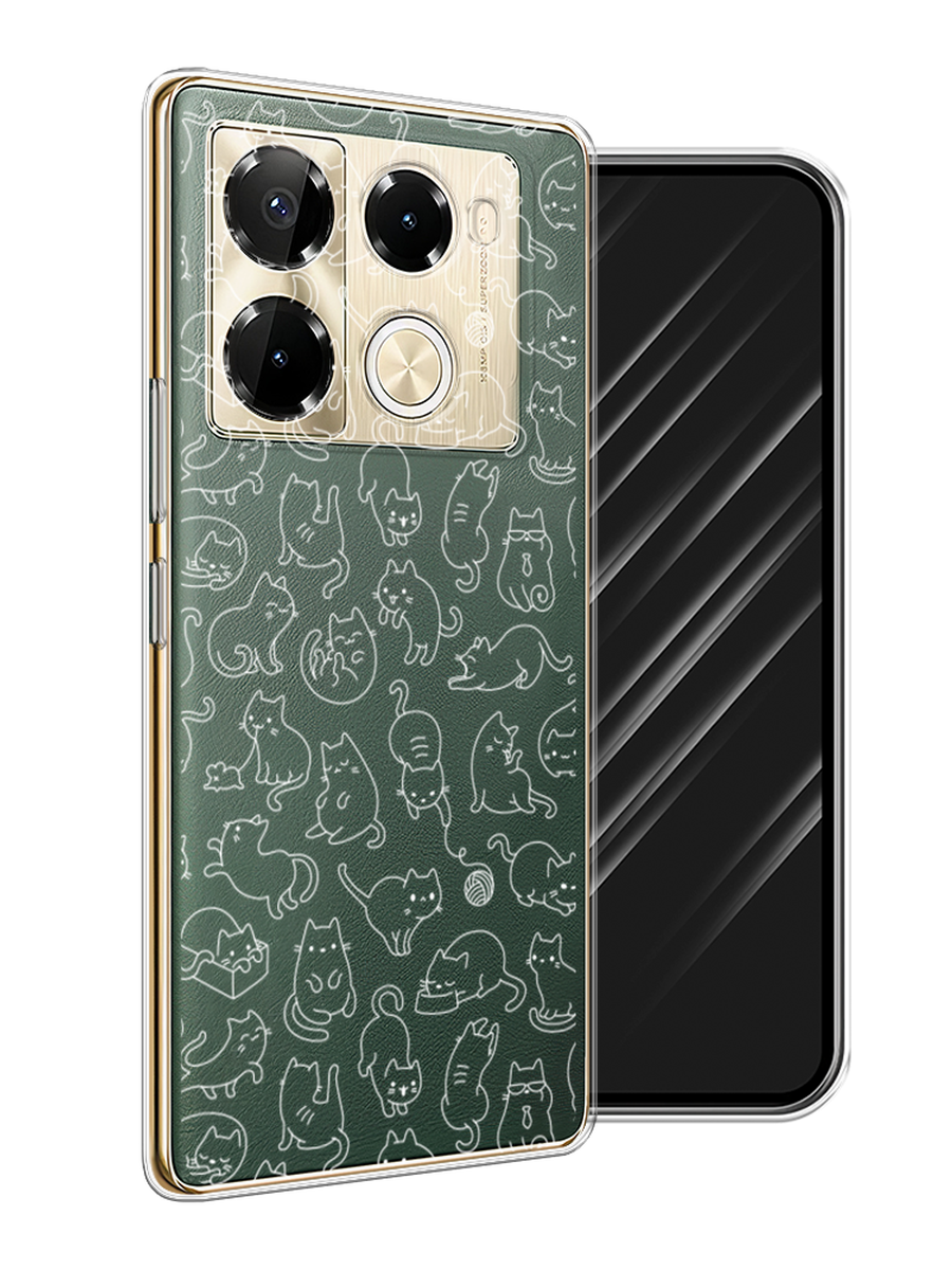 Чехол Awog на Infinix Note 40 Pro 5G/Note 40 Pro Plus "Шкодливые котики", Прозрачный;бежевый, 3106050-1
Чехол Awog на Infinix Note 40 Pro 5G/Note 40 Pro Plus "Шкодливые котики", Прозрачный;бежевый, 3106050-1