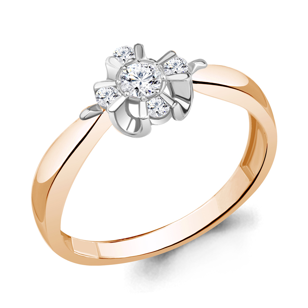 Кольцо из красного золота с бриллиантом Aquamarine Aquamarine 964053к_585_кз р, 964053к_585_кз
Кольцо из красного золота с бриллиантом Aquamarine Aquamarine 964053к_585_кз р, 964053к_585_кз