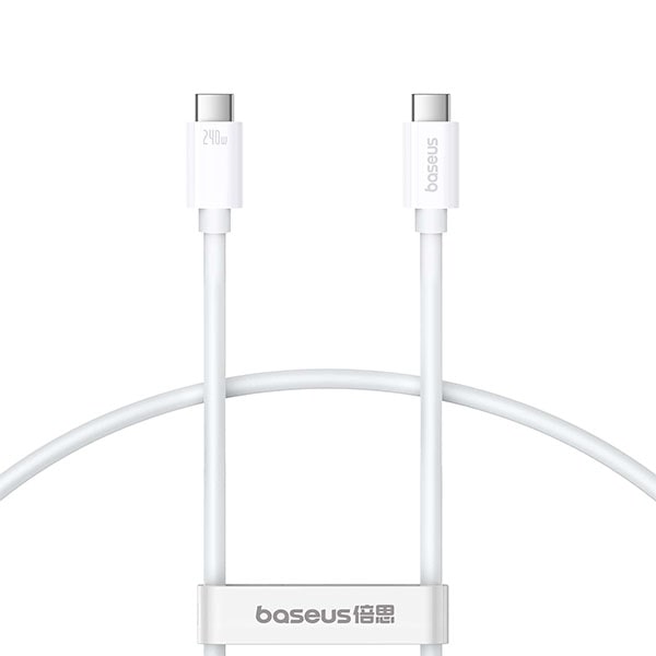 Кабель Baseus Superior Series, Type-C - Type-C, 6 А, 1 м, белый, Superior Series
Кабель Baseus Superior Series, Type-C - Type-C, 6 А, 1 м, белый, Superior Series