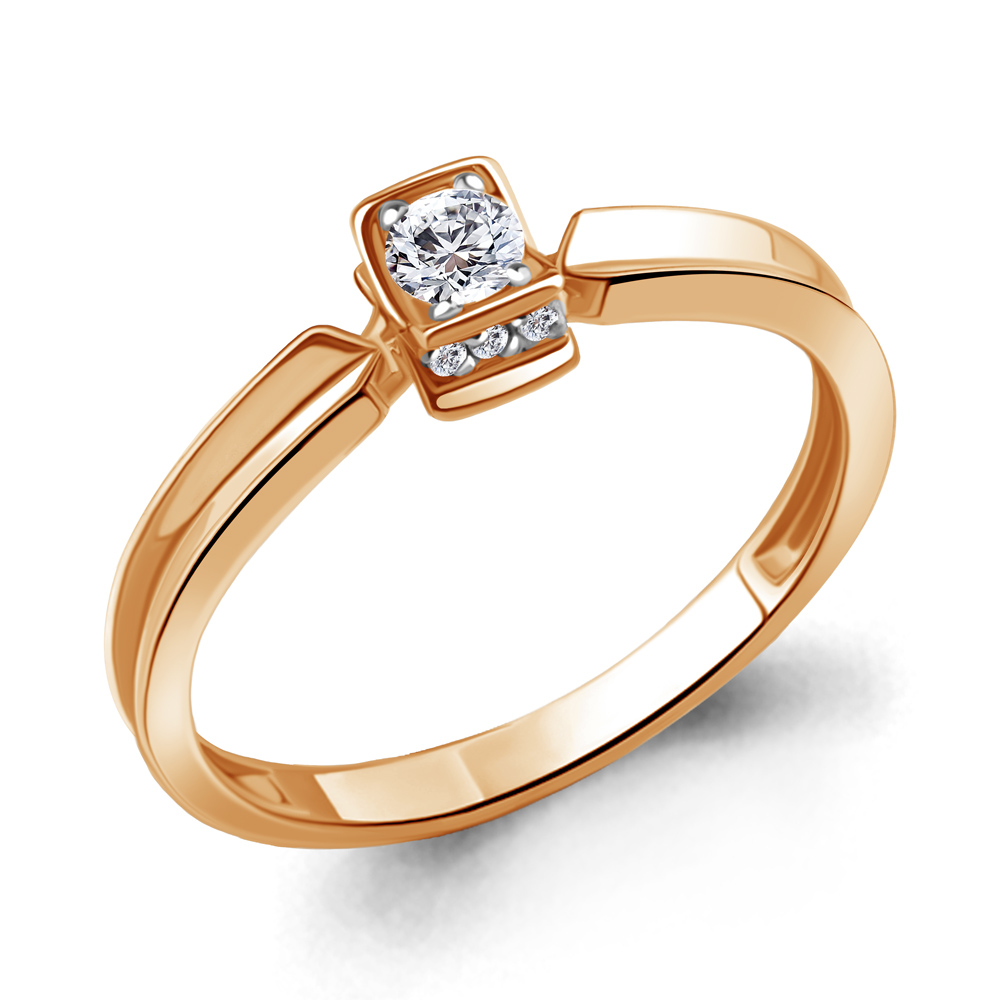Кольцо из красного золота с бриллиантом Aquamarine Aquamarine 964057Ак_585_кз р, 964057Ак_585_кз
Кольцо из красного золота с бриллиантом Aquamarine Aquamarine 964057Ак_585_кз р, 964057Ак_585_кз