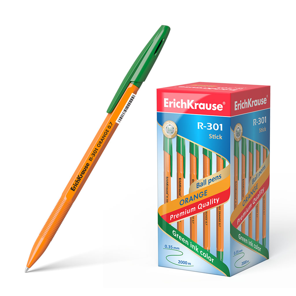 Набор ручек шариковых ErichKrause R-301 Orange Stick 43197, зеленые, 0,7 мм, 50 шт., R-301 Stick
Набор ручек шариковых ErichKrause R-301 Orange Stick 43197, зеленые, 0,7 мм, 50 шт., R-301 Stick