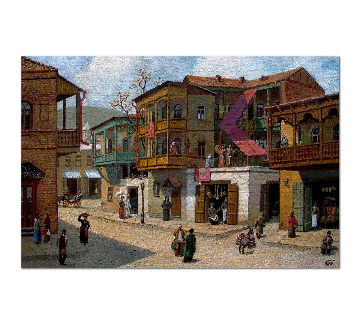 Картина на холсте Poly Print Art Старый Тбилиси - 6 репродукция Д. Вепхвадзе 60х40 см
Картина на холсте Poly Print Art Старый Тбилиси - 6 репродукция Д. Вепхвадзе 60х40 см