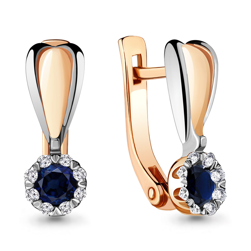 Серьги из красного золота с сапфиром\бриллиантом Aquamarine Aquamarine 942554к_585_кз, 942554к_585_кз
Серьги из красного золота с сапфиром\бриллиантом Aquamarine Aquamarine 942554к_585_кз, 942554к_585_кз