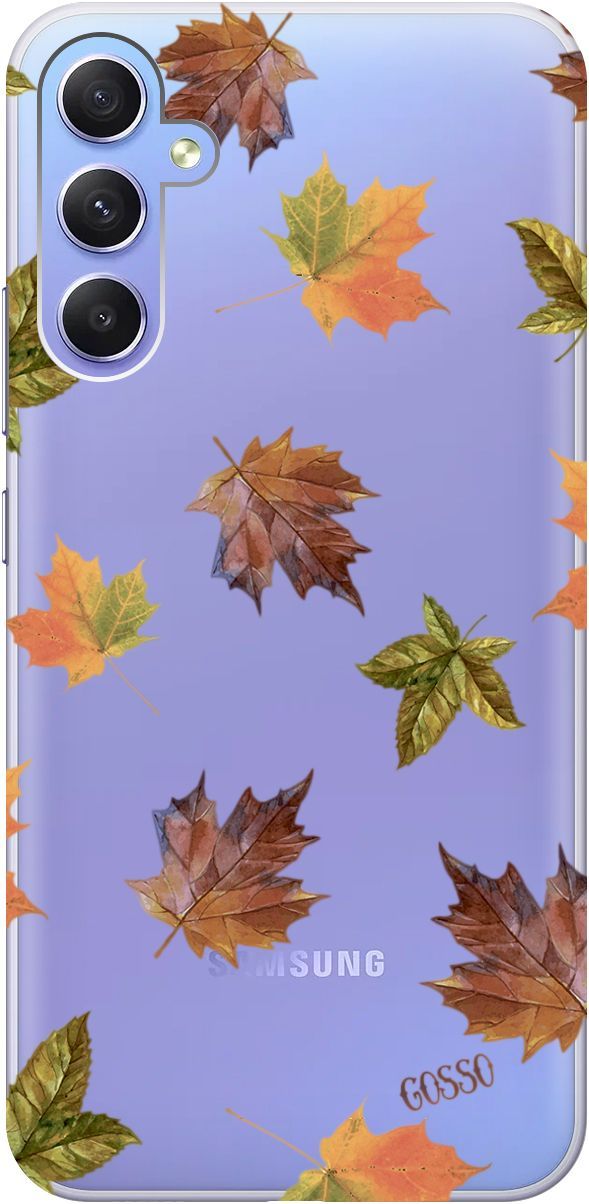 Силиконовый чехол на Samsung Galaxy A34 5G "Maple" прозрачный, Прозрачный;оранжевый, 158723
Силиконовый чехол на Samsung Galaxy A34 5G "Maple" прозрачный, Прозрачный;оранжевый, 158723