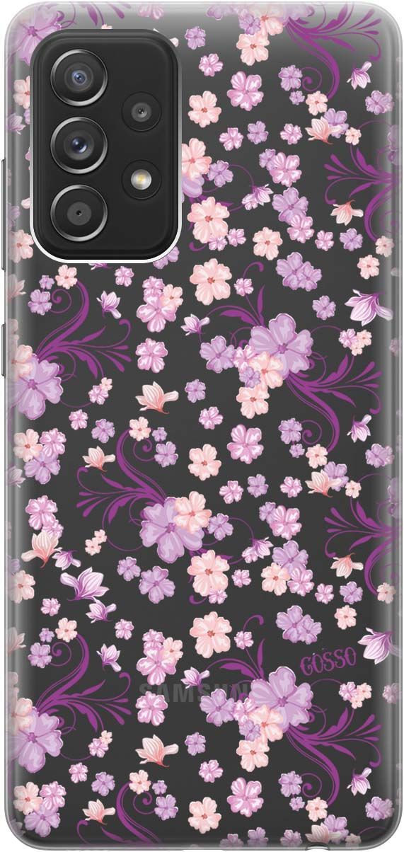 Силиконовый чехол на Samsung Galaxy A52 с принтом "Lilac Flowers" прозрачный, Прозрачный;фиолетовый, 535
Силиконовый чехол на Samsung Galaxy A52 с принтом "Lilac Flowers" прозрачный, Прозрачный;фиолетовый, 535
