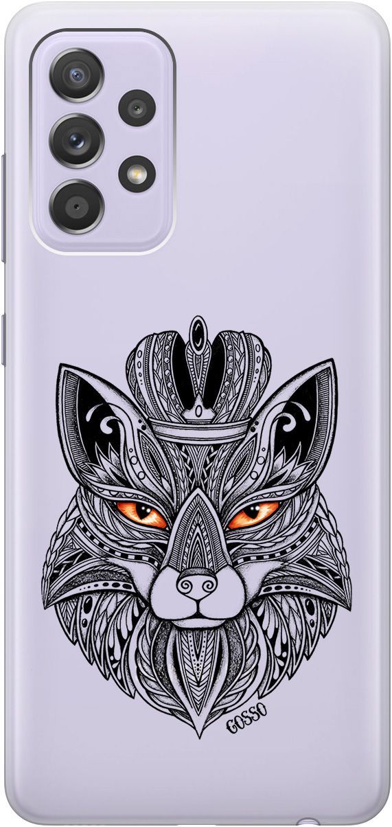 Силиконовый чехол на Samsung Galaxy A52 с 3D принтом "Fox Queen" прозрачный, Прозрачный;серый, 535
Силиконовый чехол на Samsung Galaxy A52 с 3D принтом "Fox Queen" прозрачный, Прозрачный;серый, 535