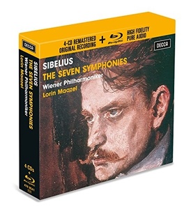 Sibelius: The Seven Symphonies. Vienna Philharmonic Orchestra , Lorin Maazel, 5 (4 CD + Blu-ray audio)
Sibelius: The Seven Symphonies. Vienna Philharmonic Orchestra , Lorin Maazel, 5 (4 CD + Blu-ray audio)