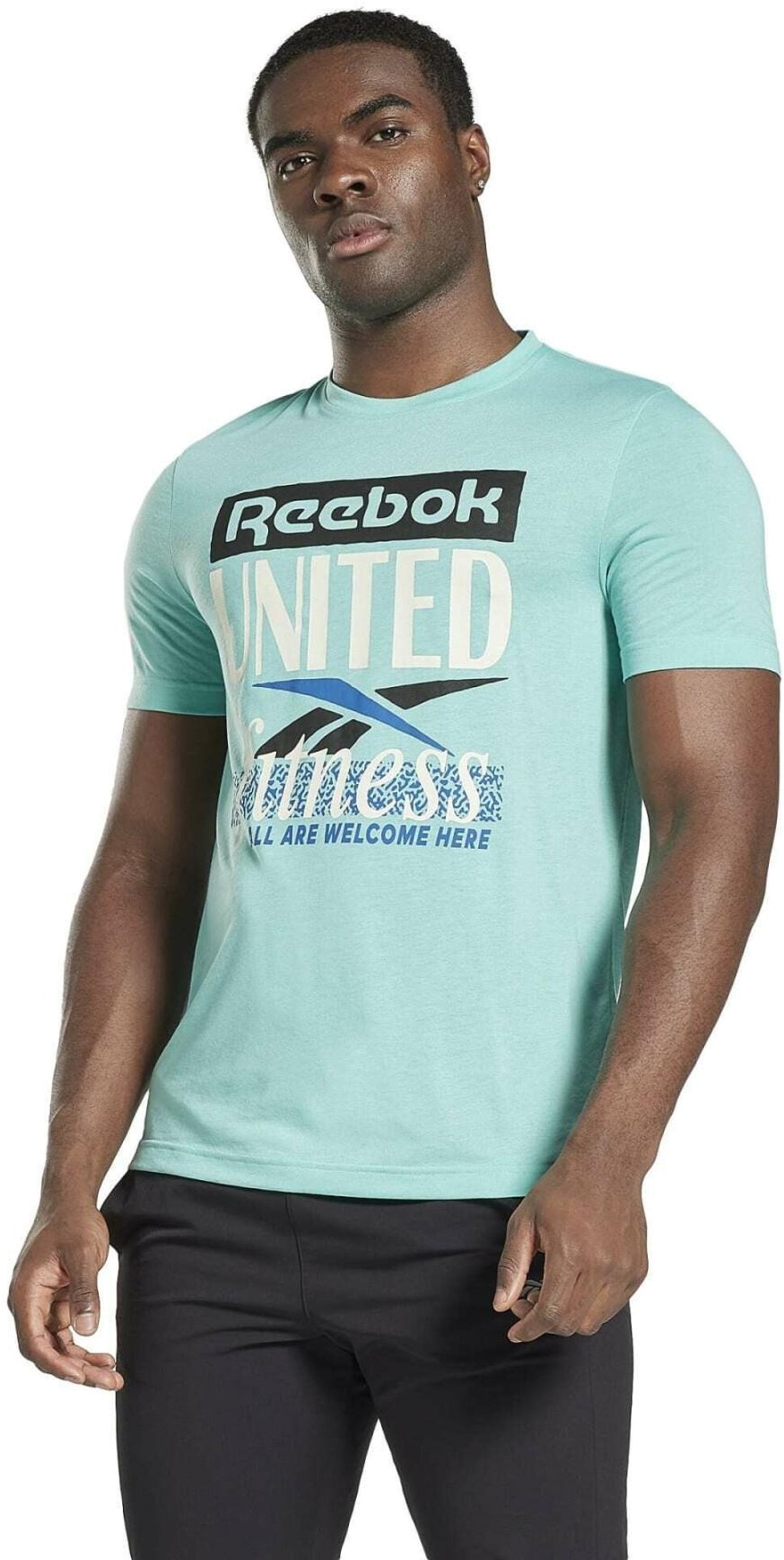 Футболка мужская Reebok Graphic Series United by Fitness T-Shirt голубая XS, Голубой, Graphic Series United by Fitness T-Shirt
Футболка мужская Reebok Graphic Series United by Fitness T-Shirt голубая XS, Голубой, Graphic Series United by Fitness T-Shirt