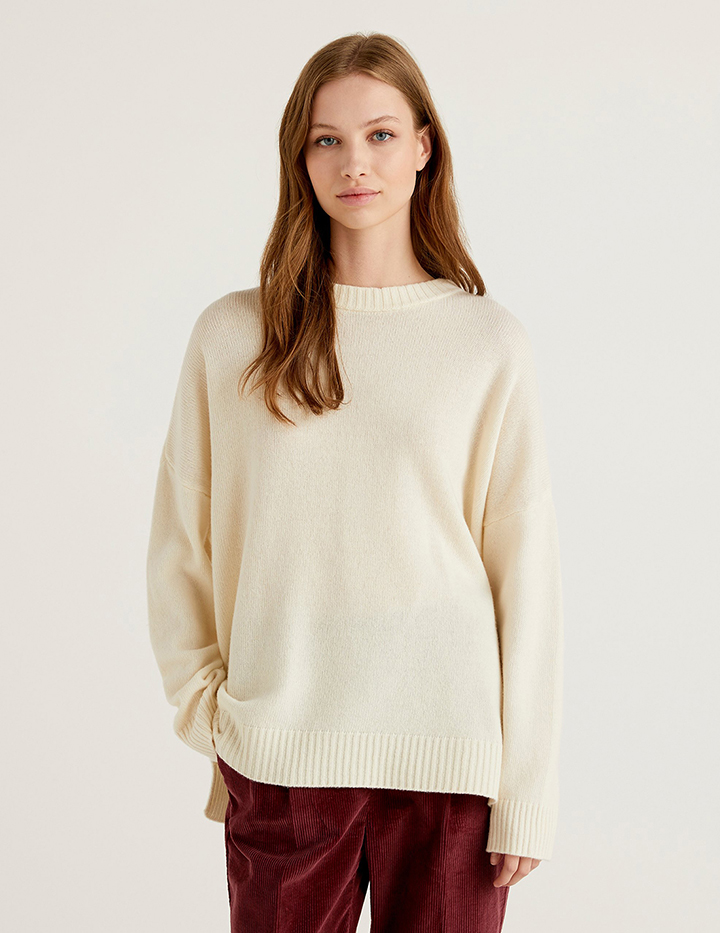 Джемпер женский United Colors of Benetton 21A_1244D1N53 бежевый M, 21A_1244D1N53
Джемпер женский United Colors of Benetton 21A_1244D1N53 бежевый M, 21A_1244D1N53