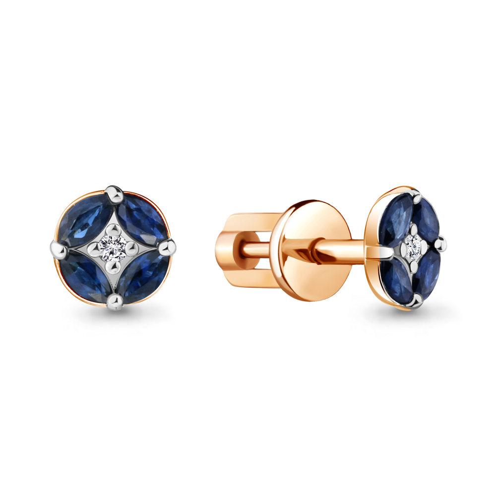 Серьги из красного золота с сапфиром\бриллиантом Aquamarine Aquamarine 942602к_585_кз, 942602к_585_кз
Серьги из красного золота с сапфиром\бриллиантом Aquamarine Aquamarine 942602к_585_кз, 942602к_585_кз