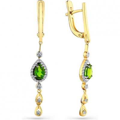 Серьги из жёлтого золота с хромдиопсидами и бриллиантами Master Brilliant 2-308516-00-37, 2-308516-00-37
Серьги из жёлтого золота с хромдиопсидами и бриллиантами Master Brilliant 2-308516-00-37, 2-308516-00-37