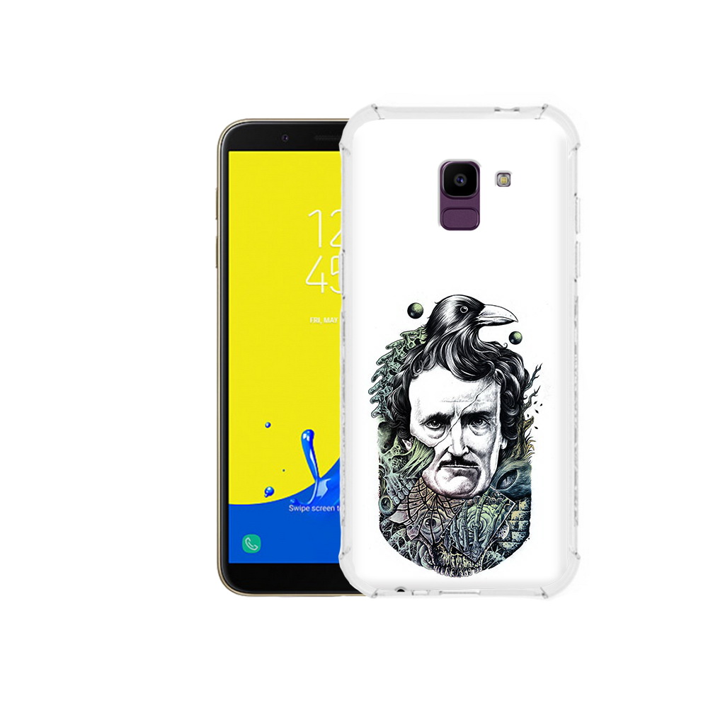 Чехол MyPads Tocco для Samsung Galaxy J6 (2018) Эдгар Аллан с вороном, Прозрачный, Tocco
Чехол MyPads Tocco для Samsung Galaxy J6 (2018) Эдгар Аллан с вороном, Прозрачный, Tocco