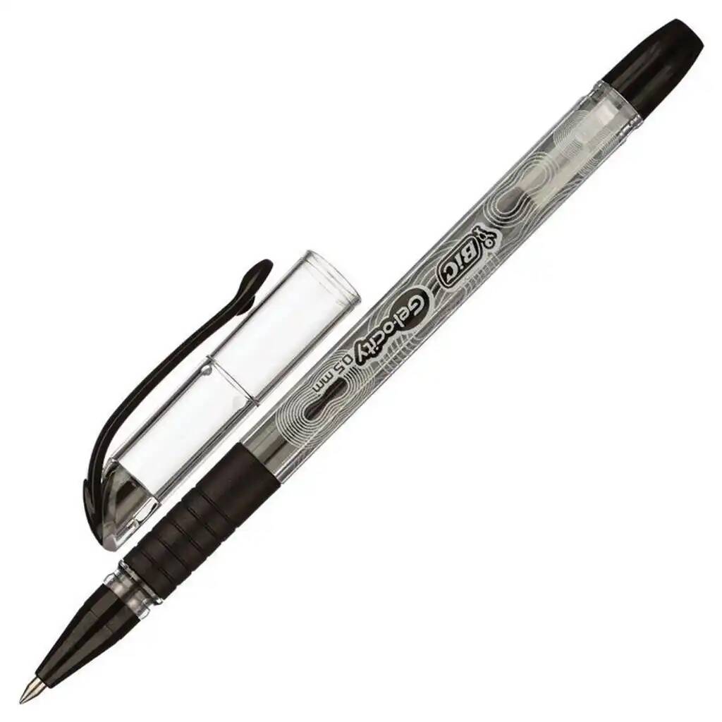 Ручка гелевая с грипом BIC Gelocity Stic, ЧЕРНАЯ, узел 0,5 мм, линия письма 0,29 мм 30шт
Ручка гелевая с грипом BIC Gelocity Stic, ЧЕРНАЯ, узел 0,5 мм, линия письма 0,29 мм 30шт