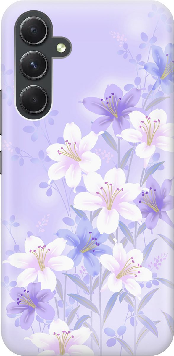 Силиконовый чехол на Samsung Galaxy A54 5G "Лилии на фиолетовом", Белый;фиолетовый, 158756
Силиконовый чехол на Samsung Galaxy A54 5G "Лилии на фиолетовом", Белый;фиолетовый, 158756
