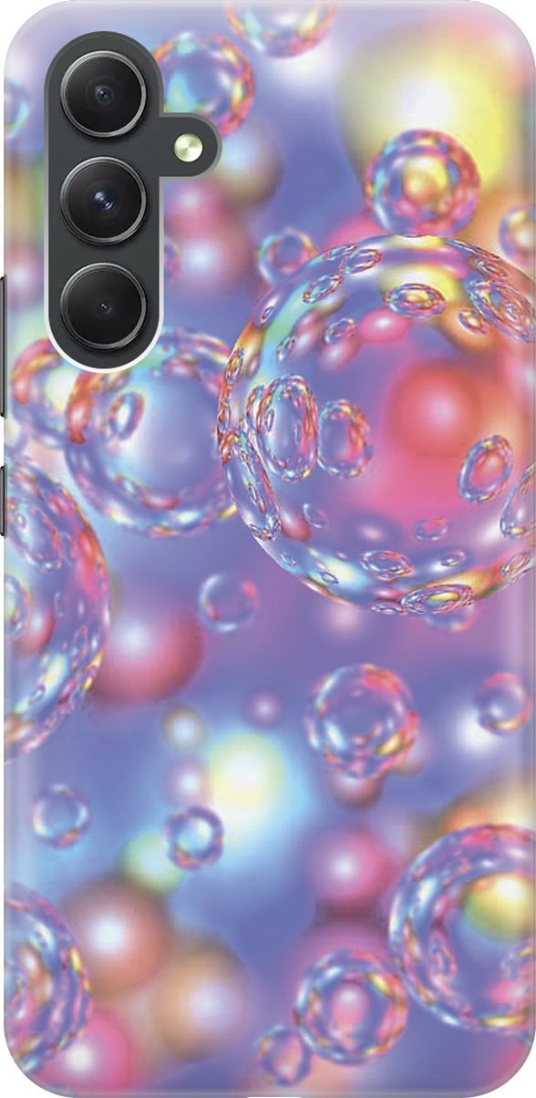 Силиконовый чехол на Samsung Galaxy A54 5G "Необычные пузырьки", Белый;розовый, 158748
Силиконовый чехол на Samsung Galaxy A54 5G "Необычные пузырьки", Белый;розовый, 158748