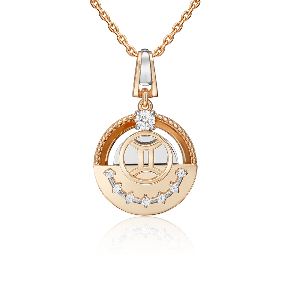 Кулон из белого золота/красного золота PLATINA jewelry 03-3463-06-401-1111, фианит, 03-3463-06-401-1111
Кулон из белого золота/красного золота PLATINA jewelry 03-3463-06-401-1111, фианит, 03-3463-06-401-1111