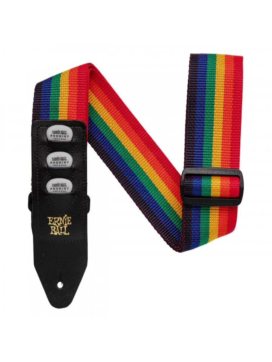 Ernie Ball 4188 - гитарный ремень Pickholder, полипропилен с кармашками под 3 медиатора/ра, Разноцветный
Ernie Ball 4188 - гитарный ремень Pickholder, полипропилен с кармашками под 3 медиатора/ра, Разноцветный